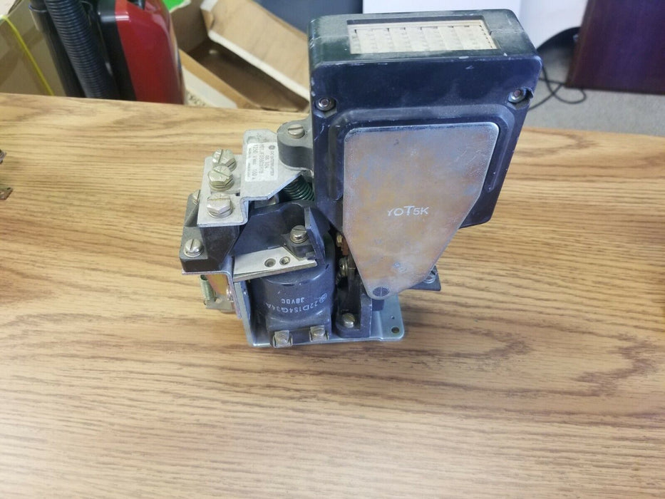 General Electric DC CONTACTOR DS304 Style M01JF03BDXH7B 1250 volt 100a