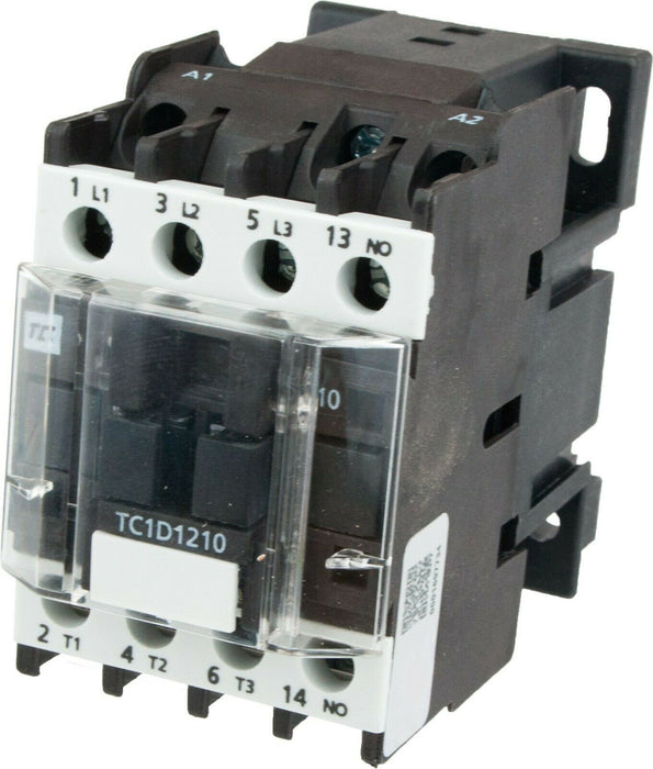 TC1-D1210-F7 12 AMPS - 690Volts 3 Pole Contactor 110/50-60VAC AC operating Replacement for LC1-D1210-F7