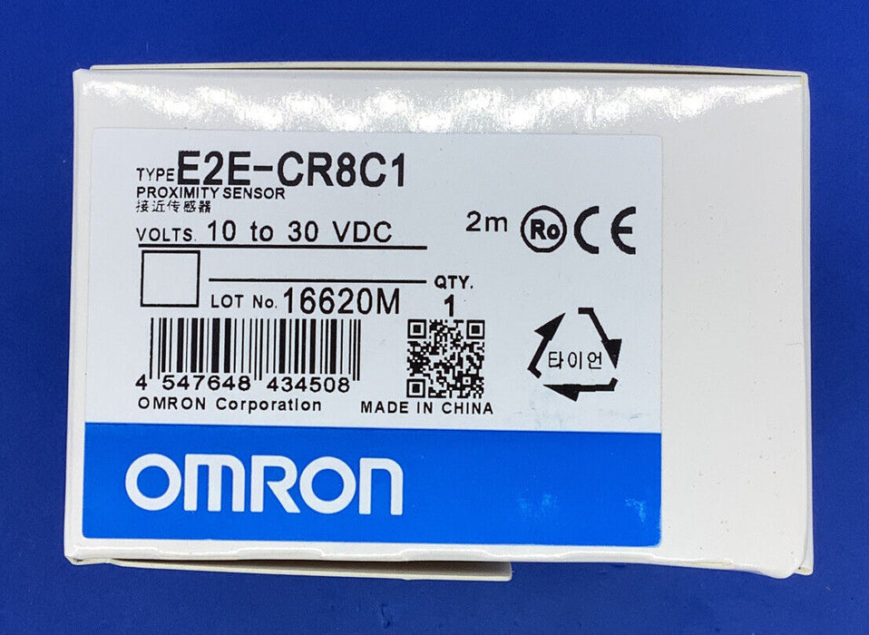 OMRON E2E-CR8C1 E2ECR8C1 Proximity Switch