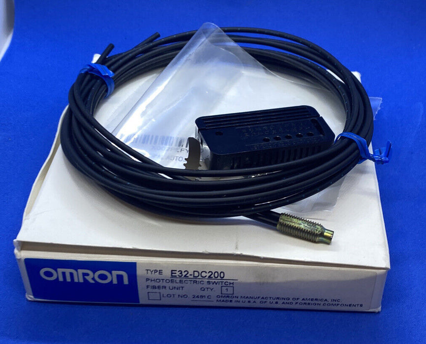 Omron Photoelectric Switch Fiber Unit E32-DC200 E32DC200