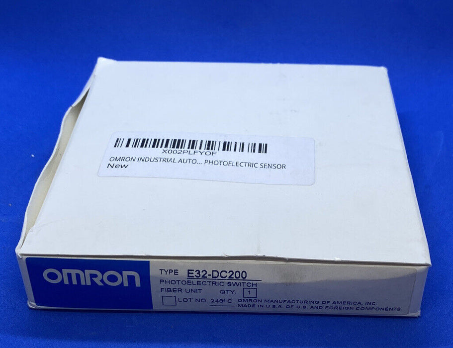 Omron Photoelectric Switch Fiber Unit E32-DC200 E32DC200