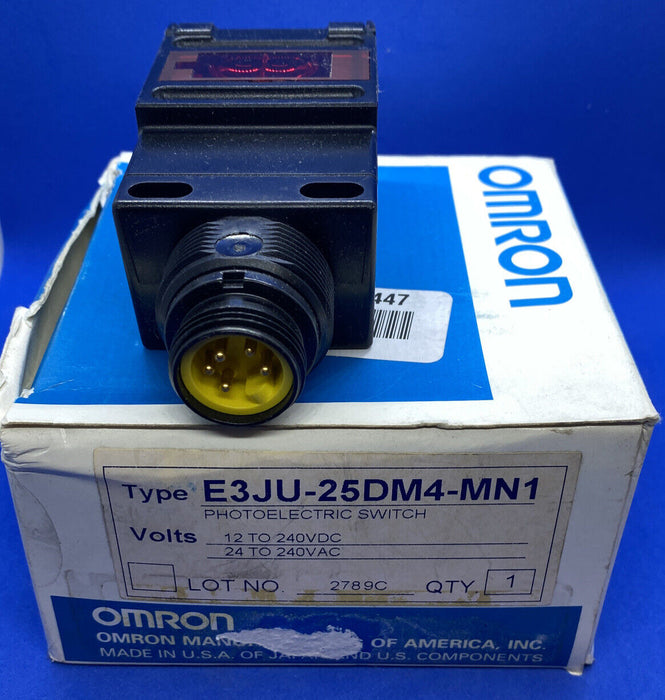 Omron E3ju-25dm4-mn1 Photoelectric Switch