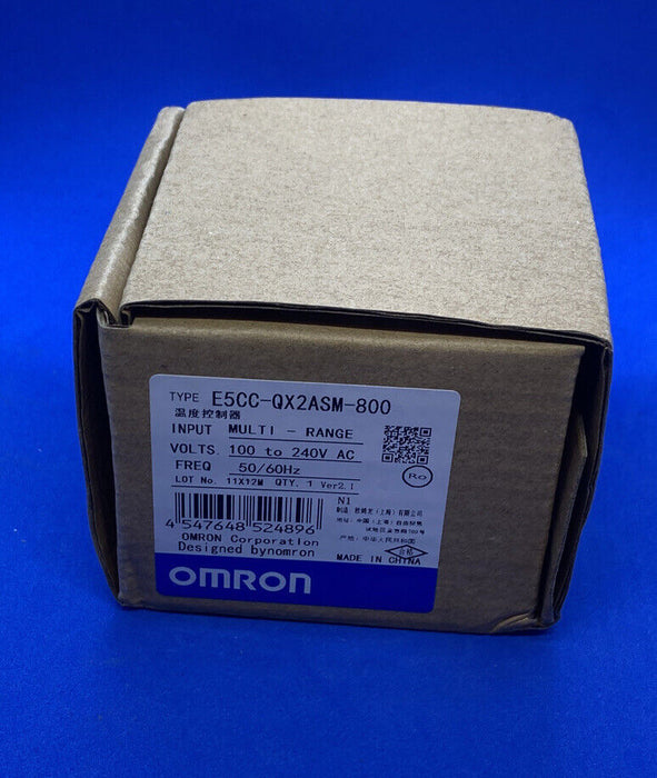 OMRON E5CC-QX2ASM-800 Temperature Controller 100-240V AC