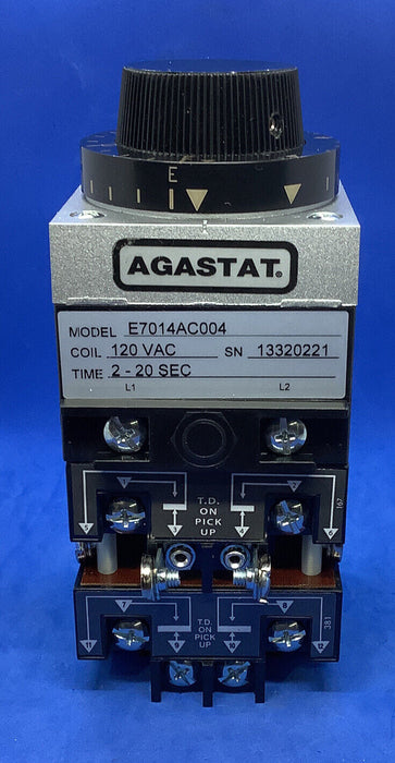 Tyco Agastat Electromagnetic Time Delay Relay , E7014AC004