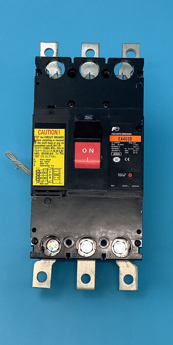 FUJI ELECTRIC EA403B 400 Amp CIRCUIT BREAKER #4014D48PR5