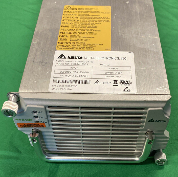 ESR-24/100D A DELTA LINEAR PECO II 27 VDC MODULAR RECTIFIER MODULE (Refurbished)