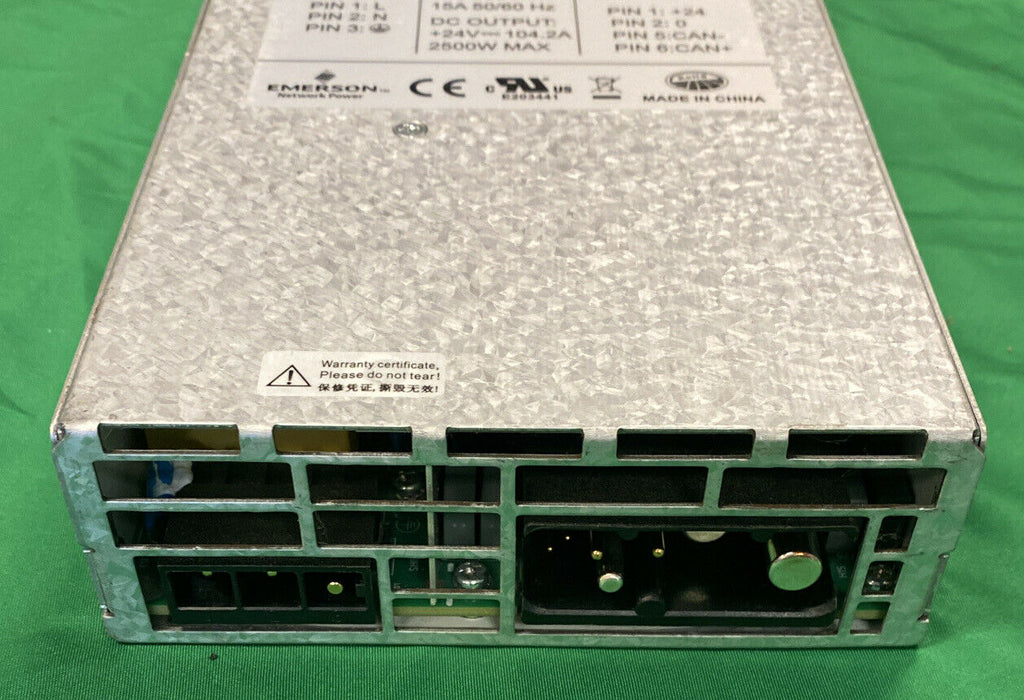 Emerson Network Power R24-2500 Rectifier 200-150V 15A (Refurbished ...