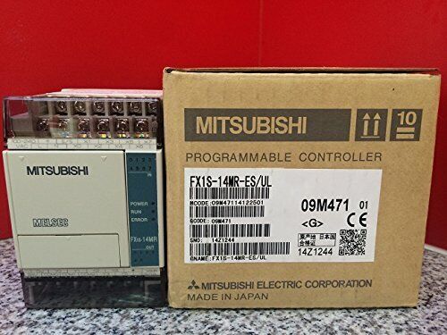 Mitsubishi FX1S-14MR-ES/UL PLC 8 IN, 6 RELAY OUT T20128