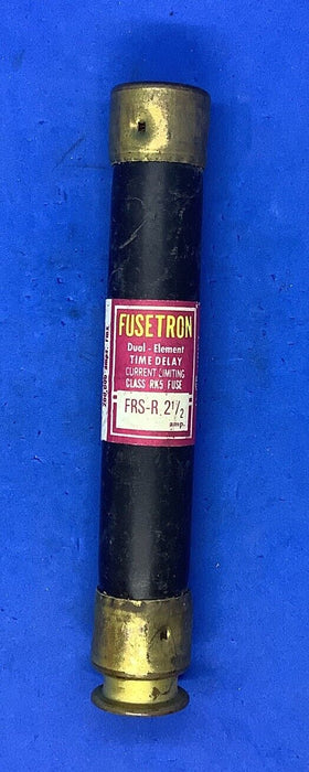 Fusetron FRS-R-2-1/2 Dual Element Time Delay Fuse 600V 2.5A 2-1/2 Amp