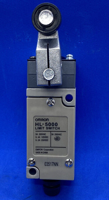 Omron HL-5000 Roller Lever Arm Momentary Limit Switch 1NC+1NO