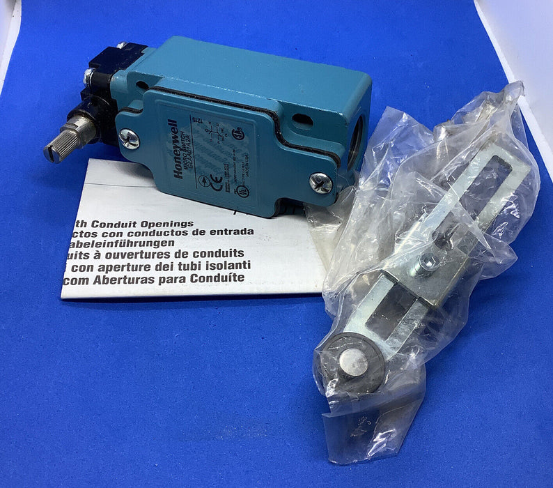 Honeywell Micro Switch Glaa01a2a Limit Switch, Roller Lever, Rotary, 1Nc/1No,