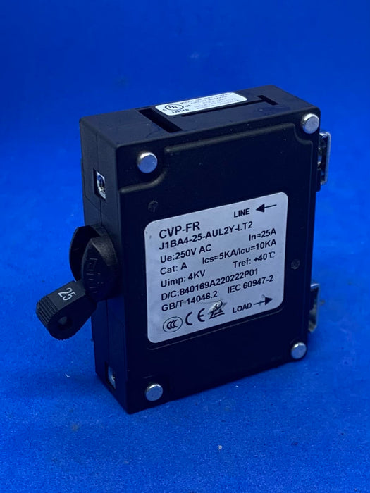 CVP-FR-J 25A MINI CIRCUIT BREAKER (J1BA4-25-AUL2Y-LT2)