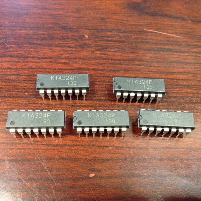 5 piece - KIA324P "Original" KEC 8P DIP IC