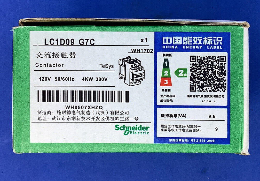 Schneider Electric Contactor LC1D09 G7C