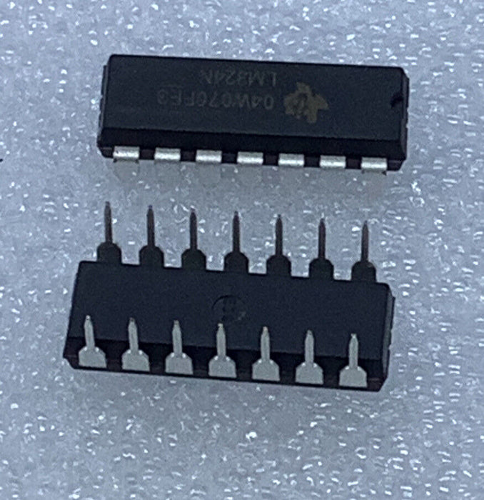 5PCS Texas Instruments LM324N LM324 - Low Power Quad Op-Amp - New IC