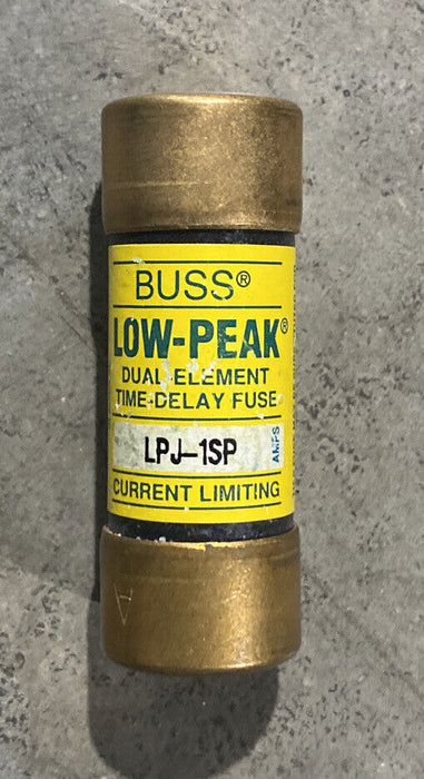 Bussmann LPJ-1SP, 1A 600V Cartridge Fuse