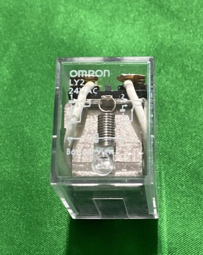 Omron Ly2-Ac24 General Purpose Relay, 24V Ac Coil Volts, Square, 8 Pin, Dpdt