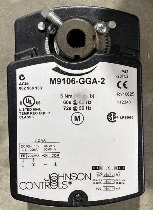 Johnson Controls M9106-GGA-2 Electric Damper Actuator