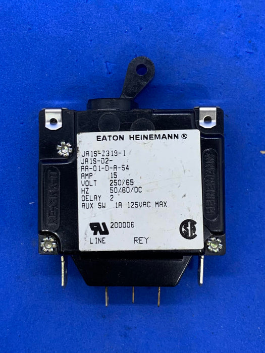 EATON HEINEMANN JA1S-D2-AA-01-D-A-54 15A BREAKER