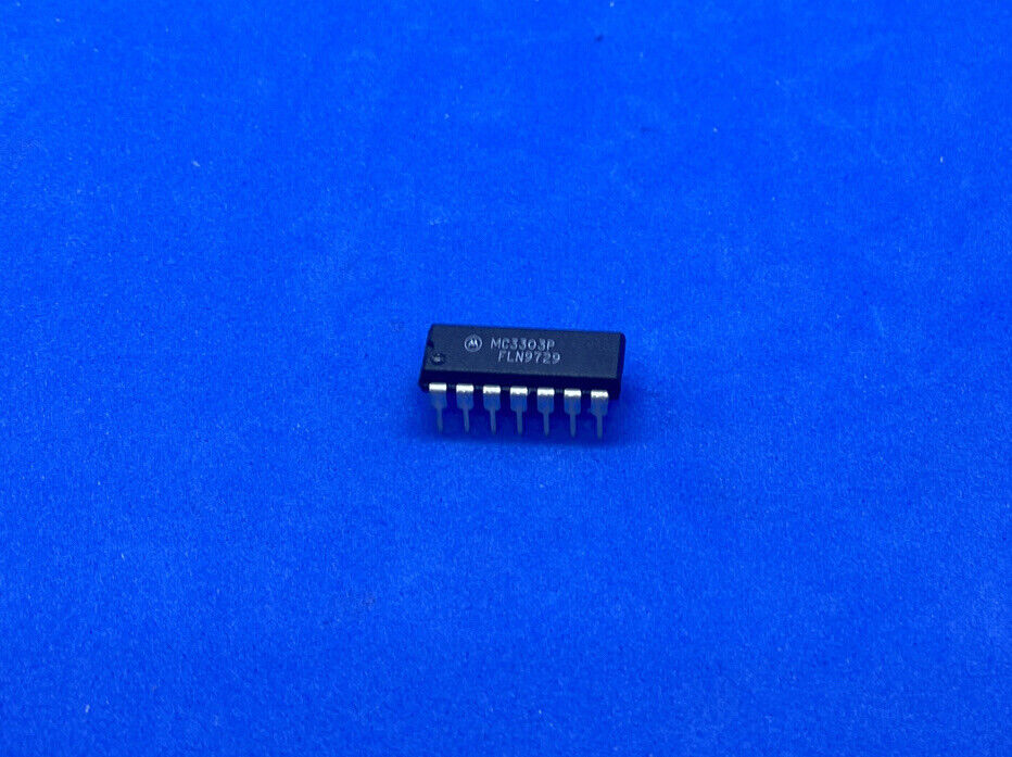 MC3303P QUAD OP AMP SINGLE SUPPLY 14 PIN DIP