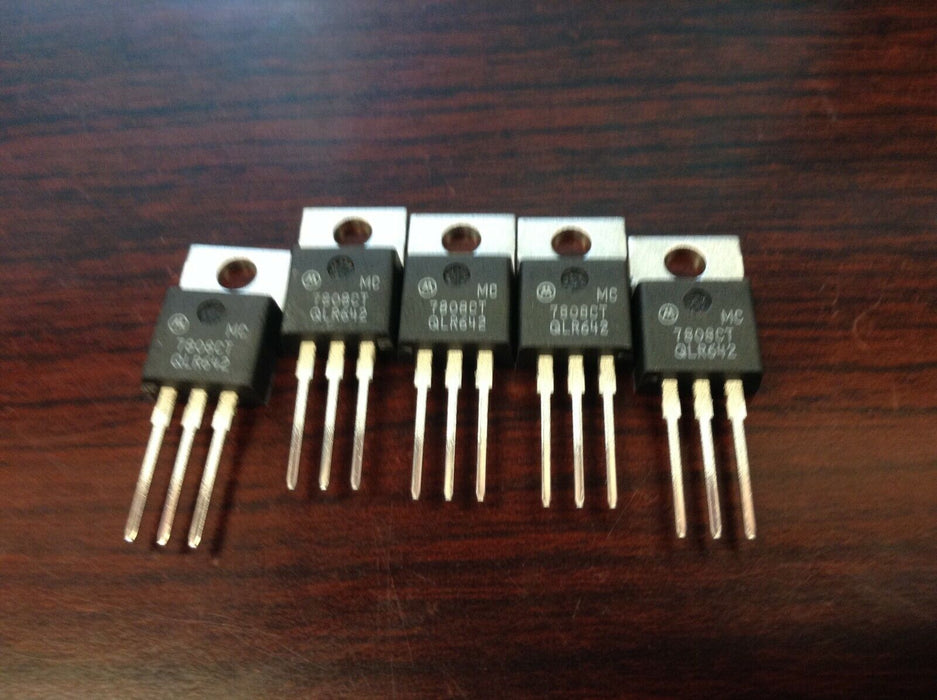 5 piece Original MC7808CT 7808CT 7808C NTE964