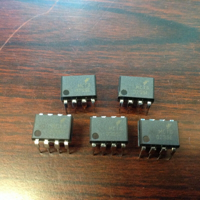 5 piece MCT6 QTC Opto-Coupler Photo-Transistor Optoisolator 8 Pin DIP - NOS