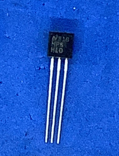 5 pcs MPS-H10 - VHF / UHF RF Transistors, ON-Semi (Motorola)