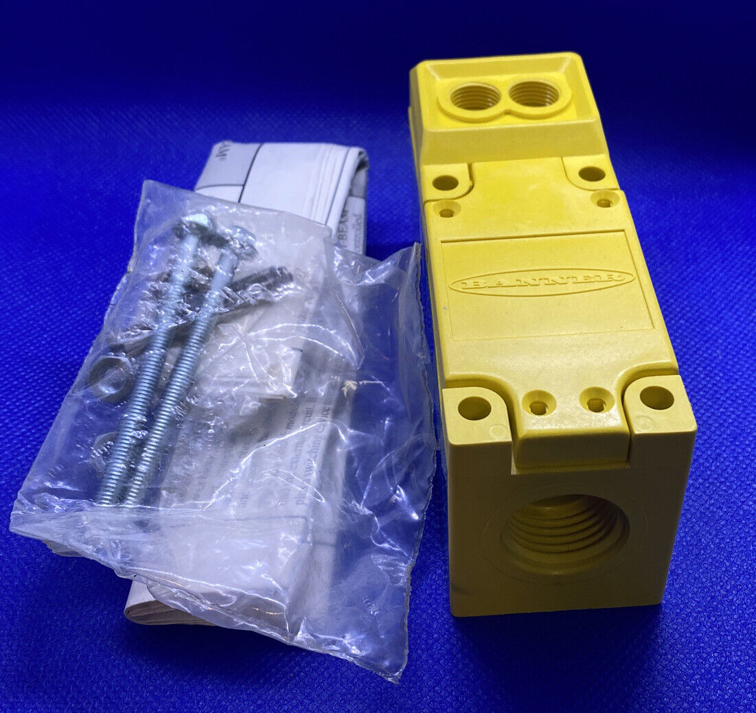 Banner SBFX1 Multi Beam Sensor 3 and 4 Wire Scanner Blocks Glass Fiber Optic Scanner Block High Power Infrared 880nm Range Varies By Type of Fiber Optic Cable on/off Response