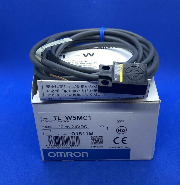 OMRON INDUSTRIAL AUTOMATION TL-W5MC1 INDUCTIVE PROXIMITY SENSOR