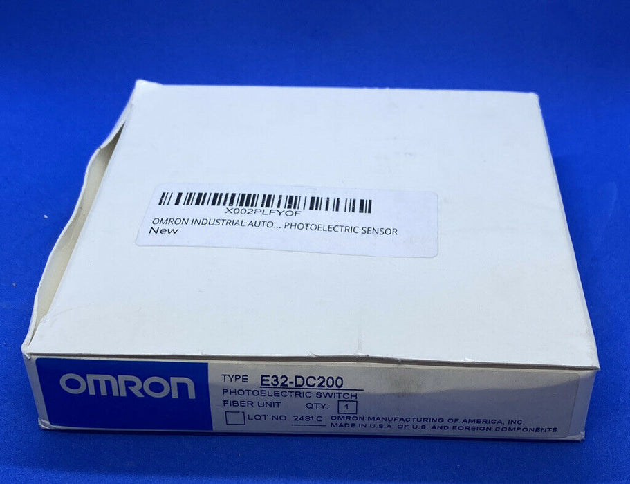 OMRON INDUSTRIAL AUTOMATION E32-DC200 PHOTOELECTRIC SENSOR