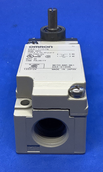 OMRON D4A-1101N Limit Switch Nema A600