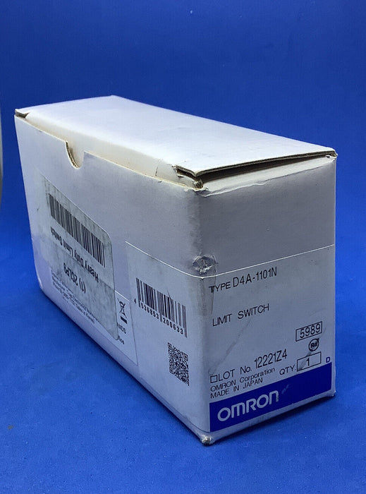 OMRON D4A-1101N Limit Switch Nema A600