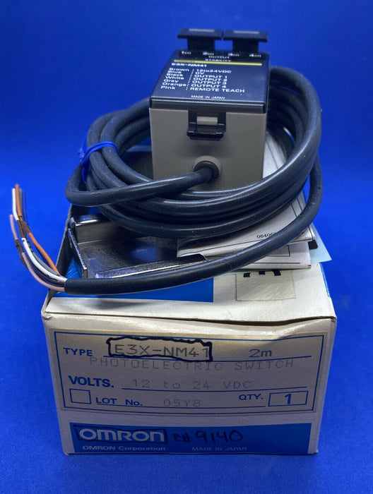 Omron E3X-Nm41 E3Xnm41 Module E3X-NM41-2M  E3XNM412M (NEW IN BOX)