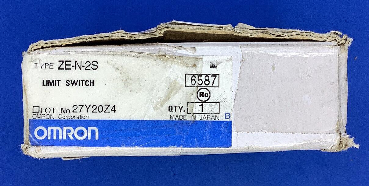 OMRON ZE-N-2S LIMIT SWITCH 15A 480VAC 250VDC 1/8HP