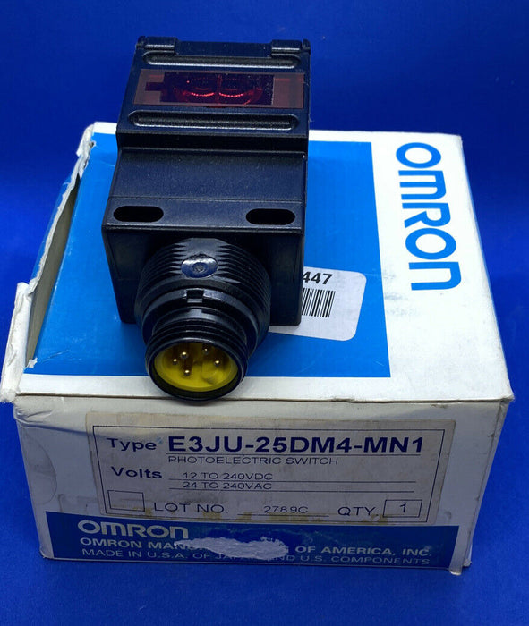 Omron E3ju-25dm4-mn1 Photoelectric Switch