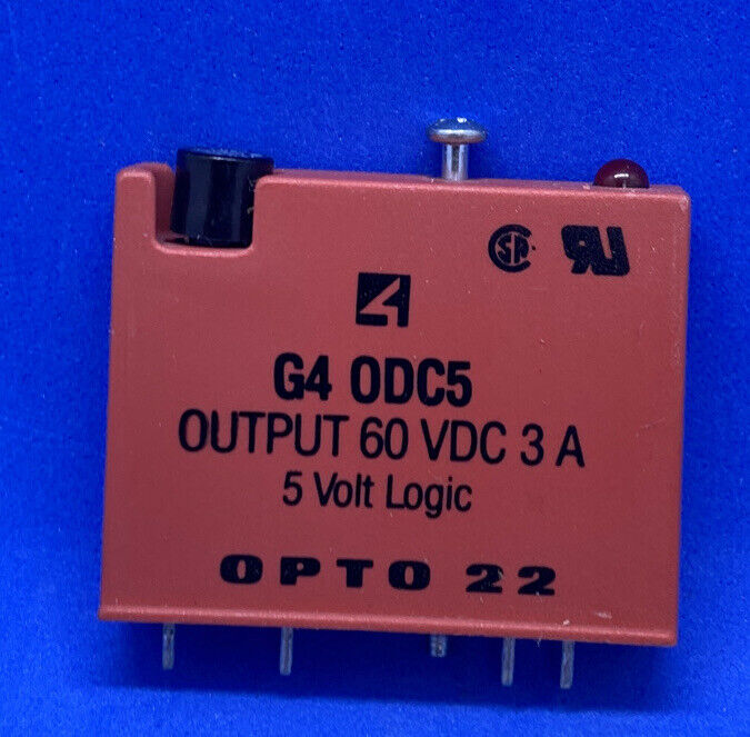 Opto 22 G4 ODC5 Digital Output Module, Output 60VDC 3A, 5VDC Logic