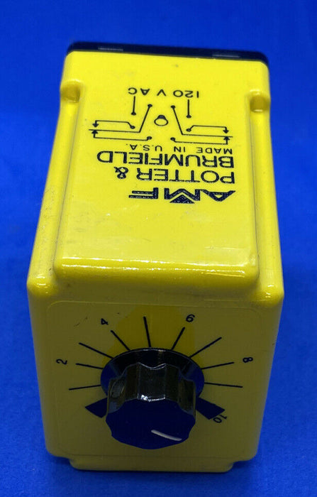 TE CONNECTIVITY/POTTER & BRUMFIELD CDB-38-70003 TIME DELAY RELAY DPDT 10SEC 120VAC