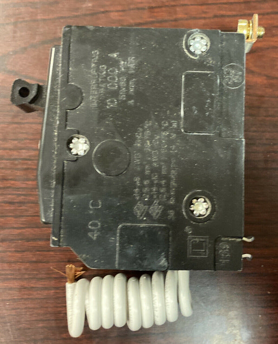 SCHNEIDER ELECTRIC Miniature 120/240-Volt 20-Amp QOB220SWN Molded Case Circuit Breaker 600V 45A