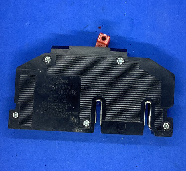 ZINSCO SYLVANIA GTE RC38 2 POLE 20 AMP BREAKER