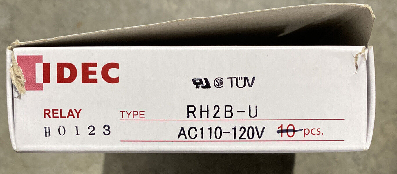 IDEC RH2B-U AC110-120V Relay 8pin