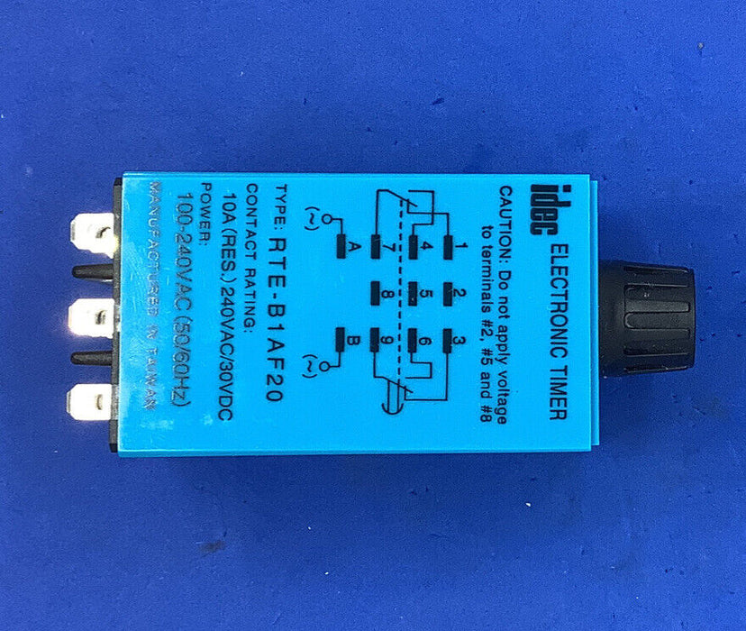 Idec Electronic RTE-B1AF20 Timer new