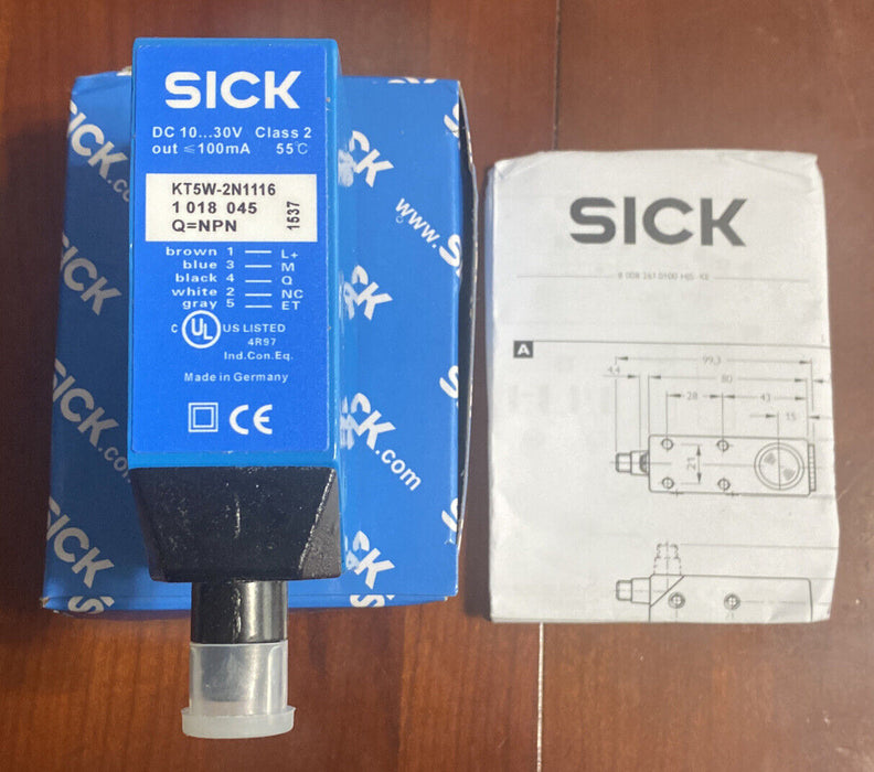 Original SICK KT5W-2N1116 Color Sensor