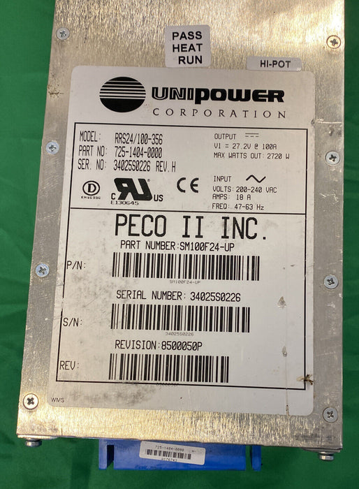 PECO II SM100-F24-UP Rectifier (Refurbished)