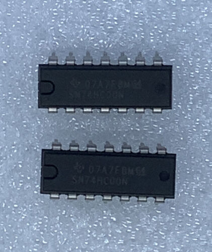 Texas Instruments SN74HC00N POSITIVE-NAND GATE (Lot Of 5)