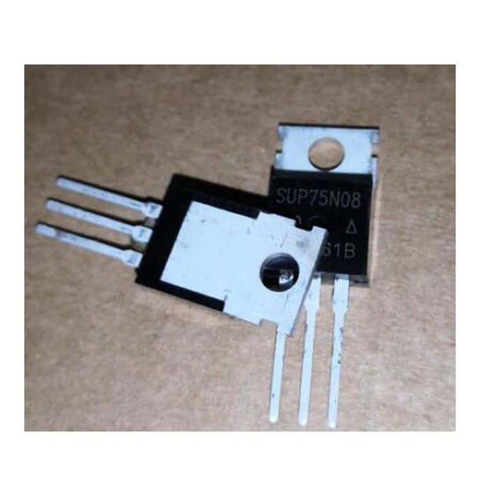 10 Pcs SUP75N08 SUP75N08-10 75A 80V TO-220