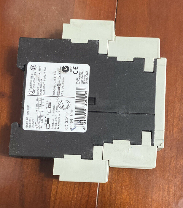 Siemens 3RP1505-1BQ30 Solid State Time Relay Industrial Housing 22.5mm Screw Terminal 16 Function 2 CO Contact Elements 0.05s-100h Time Range AC/DC 24 100-127VAC Control Supply Voltage