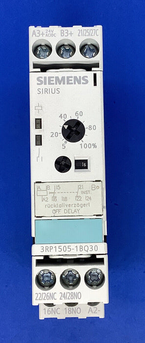 Siemens 3RP1505-1BQ30 Timing Relay 3RP15051BQ30