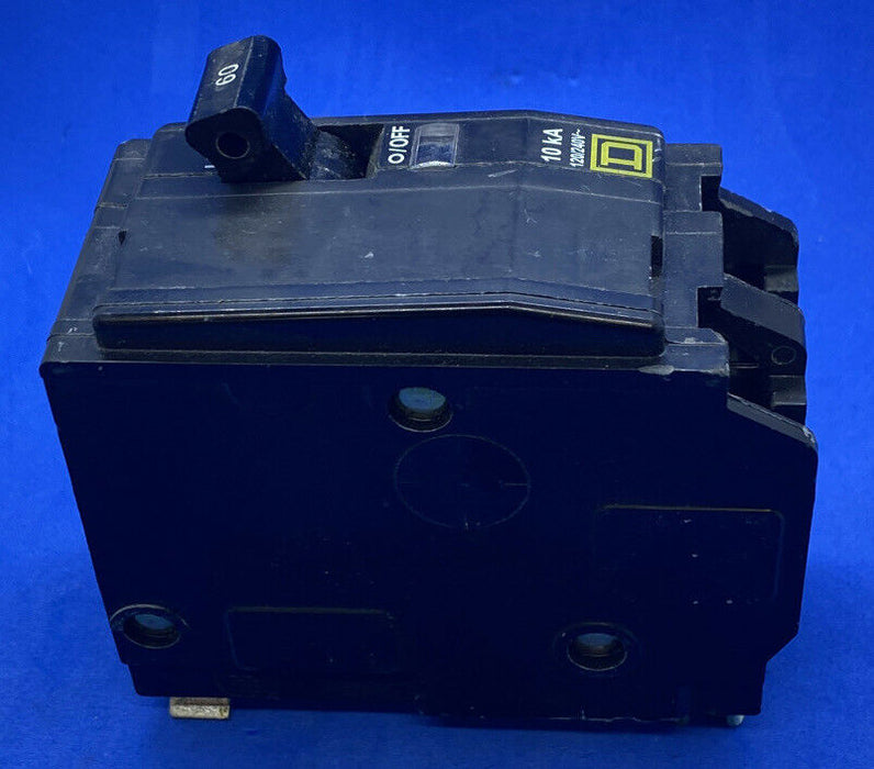 Square D by Schneider Electric QO260CP QO 60 Amp Two-Pole Circuit Breaker (USED)