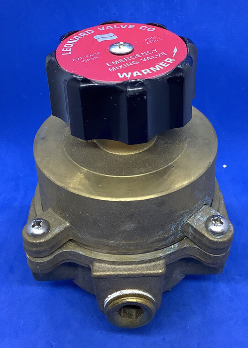 LEONARD VALVE TA-300-LF Emergency Mixing Valve,Bronze,1/2 in.NPT