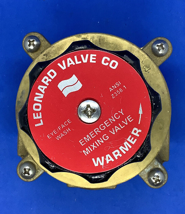LEONARD VALVE TA-300-LF Emergency Mixing Valve,Bronze,1/2 in.NPT